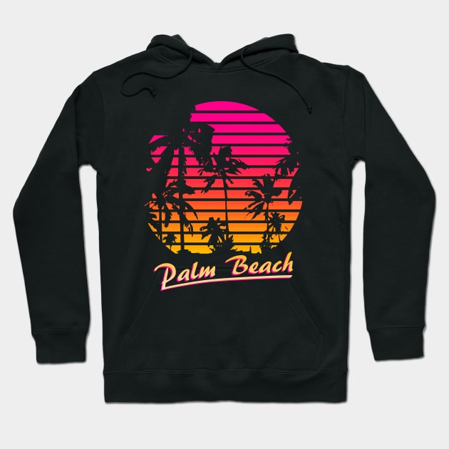 Palm Beach Hoodie by Nerd_art